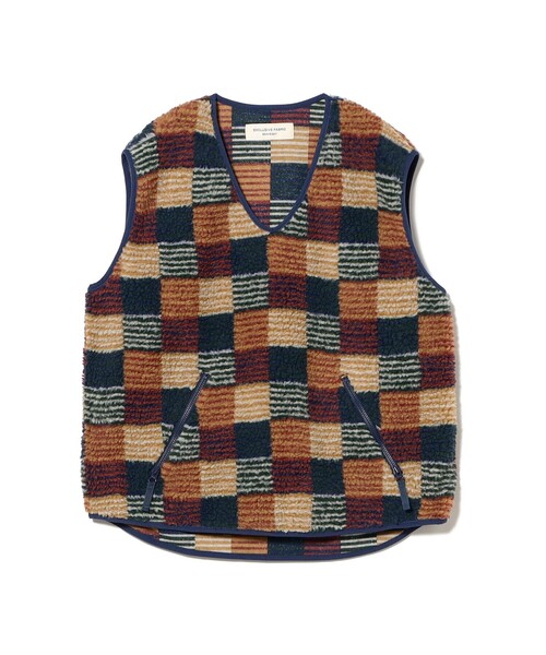 ジャガード ボア プルオーバー（ベスト）｜BEAMS BOY（ビームス