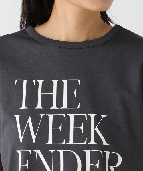 Elura（エルーラ）の「汗じみ軽減フレンチＴシャツ / 582764（Tシャツ/カットソー・レディース・ホワイト/ブラック/チャコールグレー/ライトオレンジ系/ブラウン・FREE）」の19枚目の写真