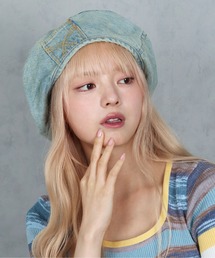 ベレー　インディゴ ベレー帽(5color) | ファッション通販サイト NUGU