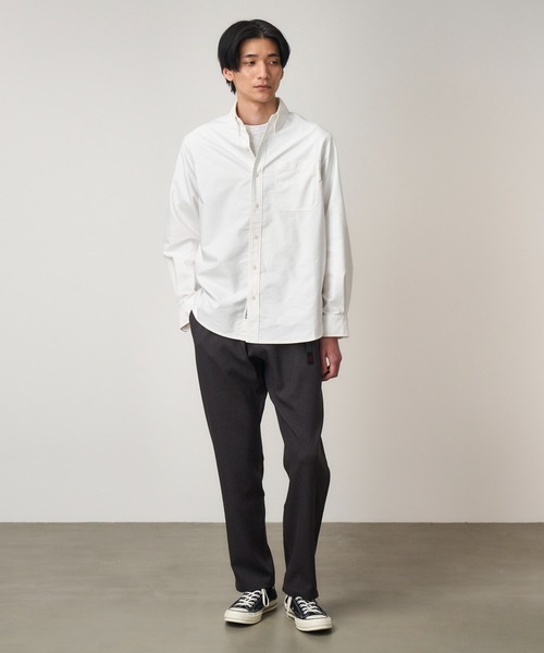 Gramicci(グラミチ)の「WOOL LIKE SLACKS|ウールライクスラックス(スラックス・メンズ・ブラウン/グレー/ブラック/チャコール・XXL/XL/L/M/S)」の6枚目の写真