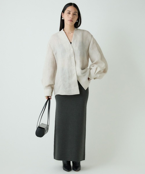 Chaos（カオス）の「Chaos(カオス)/ リネンパンプキンブラウス（シャツ/ブラウス・レディース・ブラック系その他/ベージュ系その他・FREE）」の19枚目の写真