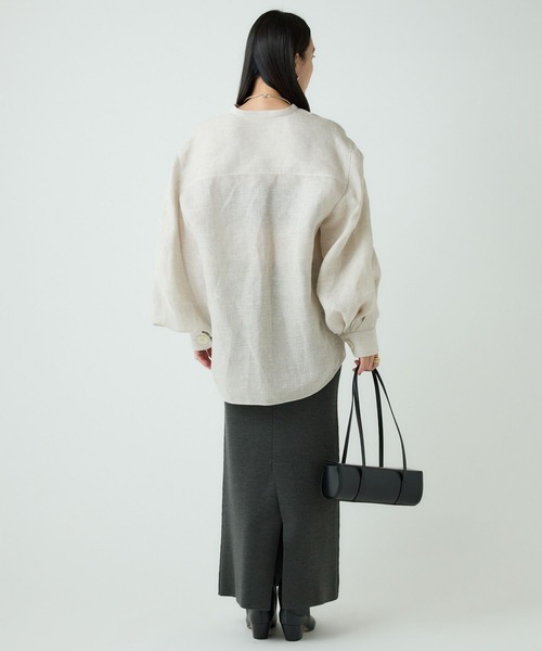 Chaos（カオス）の「Chaos(カオス)/ リネンパンプキンブラウス（シャツ/ブラウス・レディース・ブラック系その他/ベージュ系その他・FREE）」の21枚目の写真