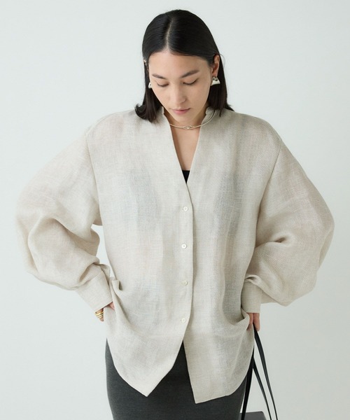 Chaos(カオス)/ リネンパンプキンブラウス（シャツ/ブラウス）｜Chaos