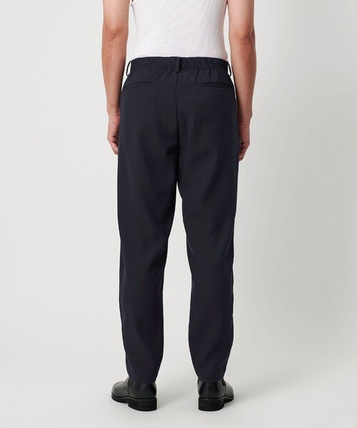 セール】トリコチン ポリエステル 1プリーツ テーパードパンツ NO.5