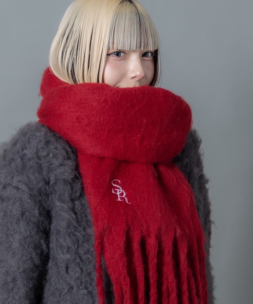 ★新品未使用★ M ミディアム　マフラー mideal（マイディール） マフラー ストール original mix color