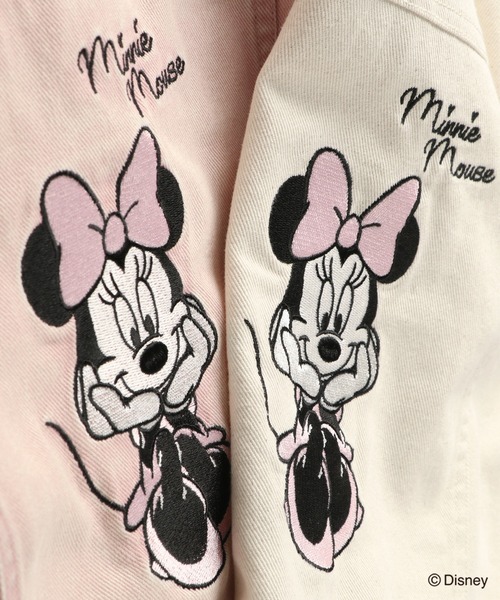 Disney(ディズニー)の「【Disney/ディズニー】刺繍Gジャン(デニムジャケット・キッズ・ピンク/アイボリー・150/140/100/110/90/120/130)」の18枚目の写真