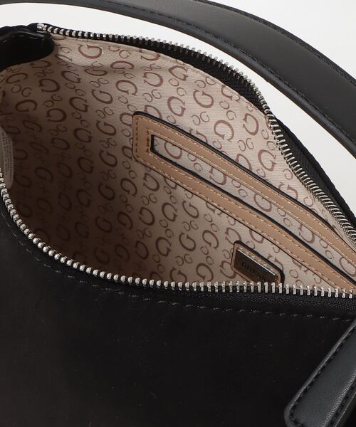 Guess（ゲス）の「ALISHA Shoulder ショルダーバッグ  （ハンドバッグ・レディース・ブラック/ブラウン・ONE SIZE）」の12枚目の写真