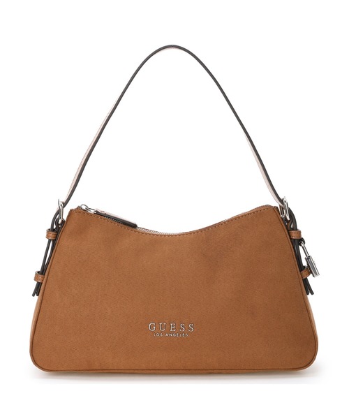 Guess（ゲス）の「ALISHA Shoulder ショルダーバッグ  （ハンドバッグ・レディース・ブラック/ブラウン・ONE SIZE）」の2枚目の写真