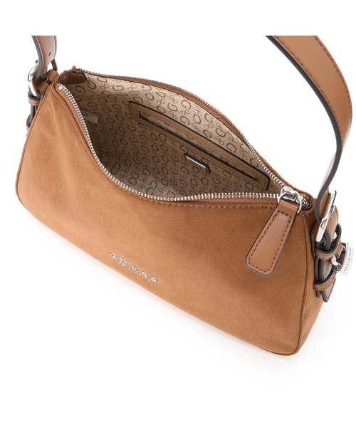 Guess（ゲス）の「ALISHA Shoulder ショルダーバッグ  （ハンドバッグ・レディース・ブラック/ブラウン・ONE SIZE）」の7枚目の写真