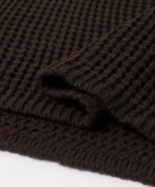 SENSE OF PLACE by URBAN RESEARCH(センスオブプレイスバイアーバンリサーチ)の「WポケットVネックニットカーディガン(カーディガン/ボレロ・メンズ・ライトベージュ/ネイビー/ブラウン・MEDIUM/LARGE)」の8枚目の写真