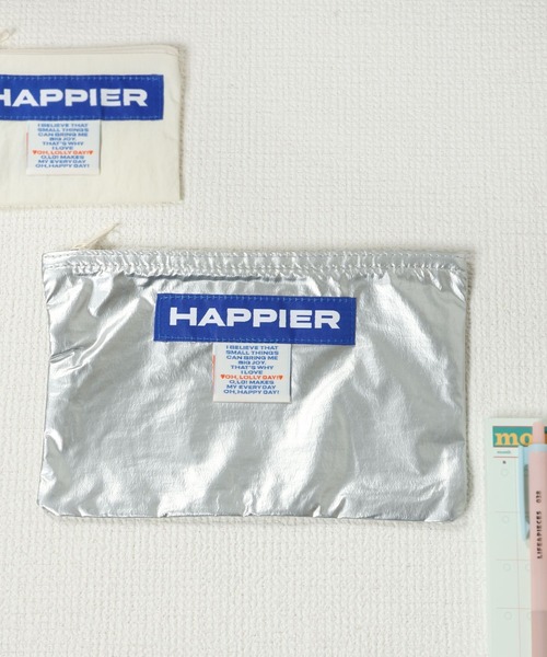 HAPPIERポーチM/シルバ―[OH！LOLLY DAY！]（ポーチ）｜studio CLIP