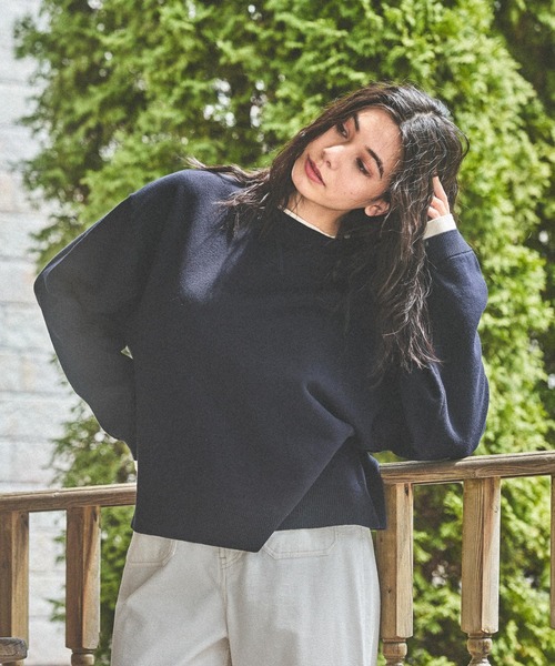 UNDER COVER エレファントニット　ネイビーLサイズ UNDERCOVER（アンダーカバー）中古・古着オンライン通販