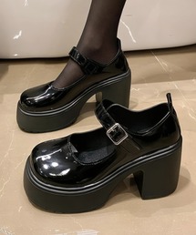 yuue' ( wear )（ユーイ）の「厚底タンクソールストラップパンプス（ローファー・レディース）」