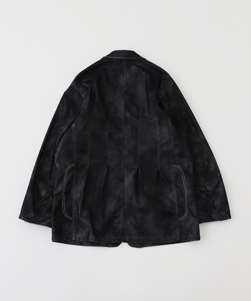 DAIRIKU / ダイリク Artificial Leather Hunting Jacket（カバーオール