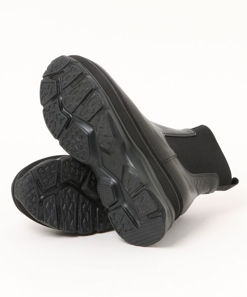 inter-chaussures(インターショシュール)の「【INTER-CHAUSSURES】ボリュームソールサイドゴアブーツ(I53016)(ブーツ・レディース・ブラック・39/38/37/36/35)」の3枚目の写真