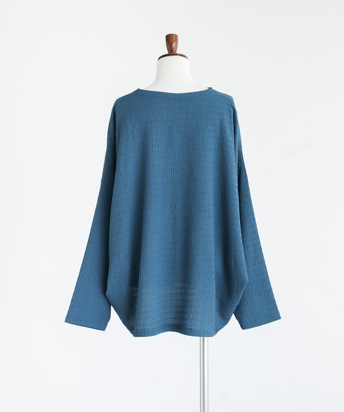 n'OrLABEL（ノアールレーベル）の「『カットソージャカードバンザイカーディガン』（カーディガン/ボレロ・レディース・ボルドー/ブルーグリーン/ブラック・FREE）」の10枚目の写真