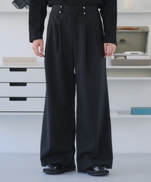 selle glant(ZOe)TWO-TUCK BAGGY DESIGN SLACKS/2^bNoM[fUCXbNXpc(XbNX)