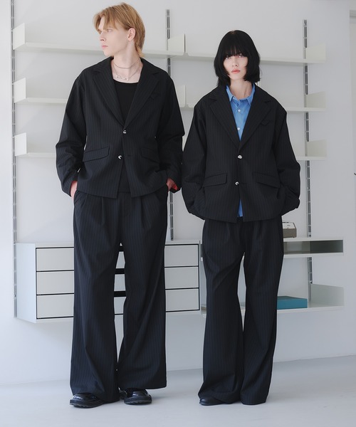 SELLE GLANT（セレグランテ）の「TWO-TUCK BAGGY DESIGN SLACKS/2