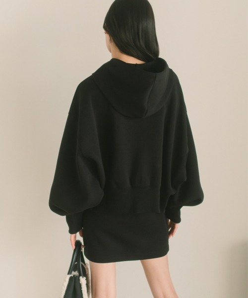 VANNIE U（ヴァニーユー）の「ダブルジップフーディー/パーカー（パーカー・レディース・ブラック/グレー・FREE）」の21枚目の写真