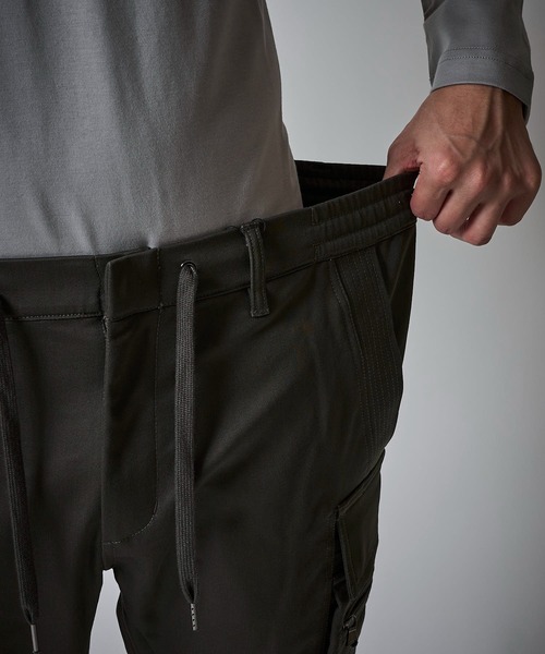 TETE HOMME（テットオム）の「スリムシルエット ミリタリーカーゴパンツ（カーゴパンツ・メンズ・ブラック/チャコールグレー/カーキ・MEDIUM/LARGE/X-LARGE）」の19枚目の写真