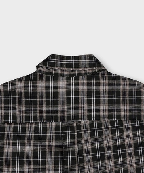 ASCLO（エジュクロ）の「ASCLO／ウエストマークチェックシャツ（シャツ/ブラウス・メンズ・レッド/ブラック・FREE）」の10枚目の写真