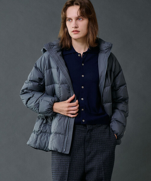 INSCRIRE アンスクリア ノースリーブ カーディガン ブラック INSCRIRE