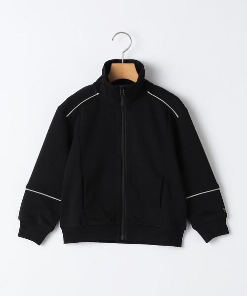 SHIPS(シップス)の「SHIPS KIDS:110~130cm /リブ スタンド トラックジャケット(その他トップス・キッズ・ブラック/ブルー・120/130/110)」の2枚目の写真