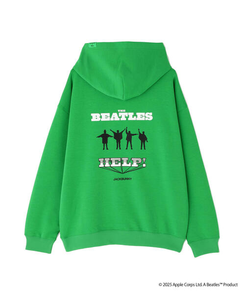Jack Bunny!!(ジャックバニー)の「【Jack Bunny!!】【The BEATLES ×Jack Bunny!!】T/Cダンボール長袖プルオーバーフーディ(スウェット・メンズ・ブラック/ホワイト/グリーン・MEDIUM/X-LARGE/LARGE)」の12枚目の写真