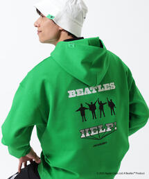 【Jack Bunny!!】【The BEATLES ×Jack Bunny!!】T/Cダンボール長袖プルオーバーフーディ