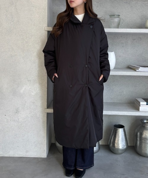 新品❣️ロゴ入り中綿ライナー付きコート ハヤシグチHayashiguchi - ライナー付コート｜Yahoo!ショッピング