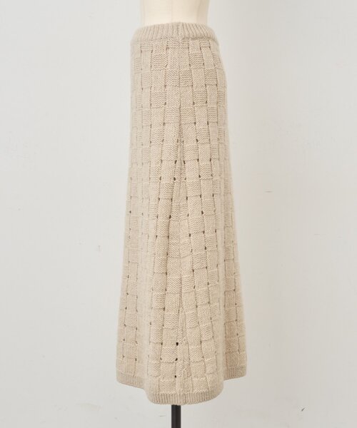 BEARDSLEY(ビアズリー)の「バスケットスカート(スカート・レディース・ベージュ・FREE)」の10枚目の写真