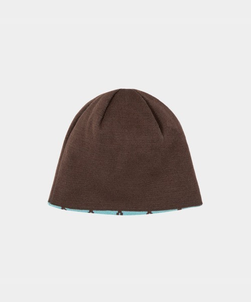 HUF（ハフ）の「HUF  TOKEN RV SKULL BEANIE / ハフ（ニットキャップ/ビーニー・メンズ・ブラック/ワイン/ブラウン・O/S）」の6枚目の写真
