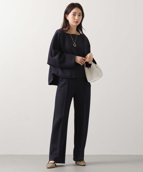 Acuta（アクータ）の「ダンボールストレートパンツ（その他パンツ・レディース・アイボリー/ネイビー・38）」の17枚目の写真