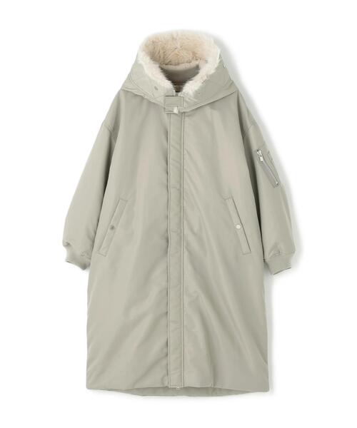 upperhights(アッパーハイツ)の「【upper hights / アッパーハイツ】U-2 LONG HOODIE(ブルゾン・レディース・グレー・1)」の1枚目の写真