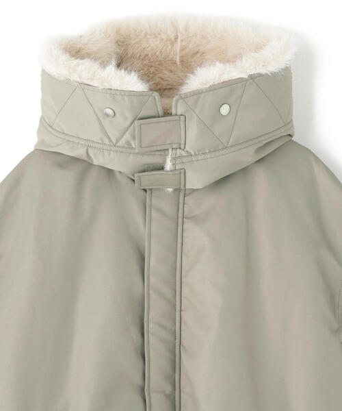 upperhights(アッパーハイツ)の「【upper hights / アッパーハイツ】U-2 LONG HOODIE(ブルゾン・レディース・グレー・1)」の6枚目の写真