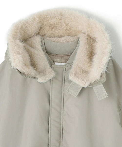 upperhights(アッパーハイツ)の「【upper hights / アッパーハイツ】U-2 LONG HOODIE(ブルゾン・レディース・グレー・1)」の7枚目の写真