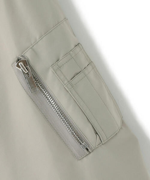 upperhights(アッパーハイツ)の「【upper hights / アッパーハイツ】U-2 LONG HOODIE(ブルゾン・レディース・グレー・1)」の9枚目の写真