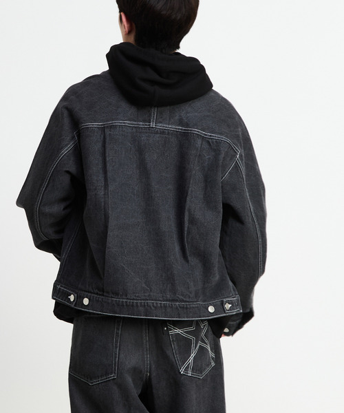 OVERSIZED DENIM JACKET (SET-UP)（デニムジャケット）｜CONVERSE