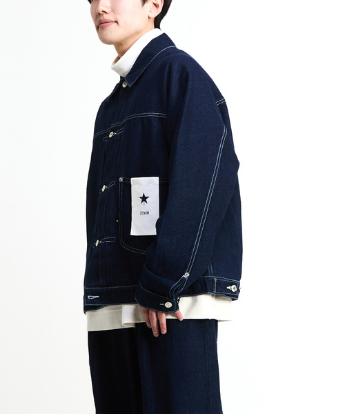 OVERSIZED DENIM JACKET (SET-UP)（デニムジャケット）｜CONVERSE