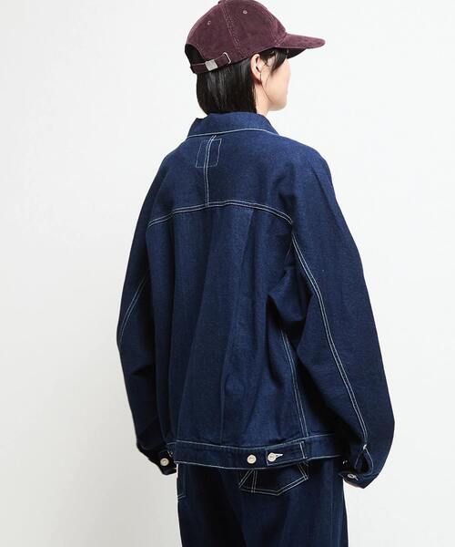 セール】OVERSIZED DENIM JACKET (SET-UP)（デニムジャケット