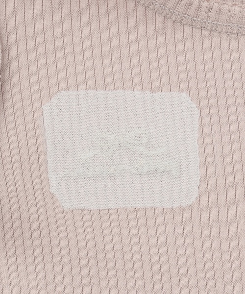 petit main（プティマイン）の「チュールペプラムロゴ長袖Tシャツ（Tシャツ/カットソー・キッズ・チャコール/ライトピンク/ライトブルー・130cm/100cm/80ｃｍ/90cm/110cm/120cm）」の10枚目の写真