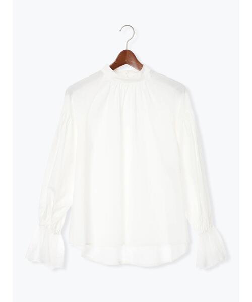 Te chichi（テチチ）の「レースカフスボリュームスリーブブラウス（シャツ/ブラウス・レディース・ブラック/オフホワイト・F）」の14枚目の写真