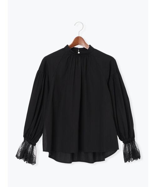 Te chichi（テチチ）の「レースカフスボリュームスリーブブラウス（シャツ/ブラウス・レディース・ブラック/オフホワイト・F）」の15枚目の写真