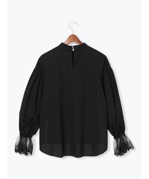 Te chichi（テチチ）の「レースカフスボリュームスリーブブラウス（シャツ/ブラウス・レディース・ブラック/オフホワイト・F）」の16枚目の写真