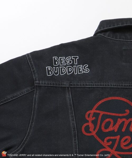 SEQUENZ（シークエンズ）】TJ CHAIN EMB.DENIM JACKET / オーバー