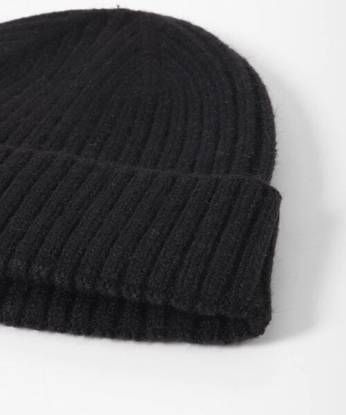 SENSE OF PLACE by URBAN RESEARCH（センスオブプレイスバイアーバンリサーチ）の「ニットロールワッチキャップ（ニットキャップ/ビーニー・メンズ・ブラック/グレー/ネイビー・ONE）」の5枚目の写真