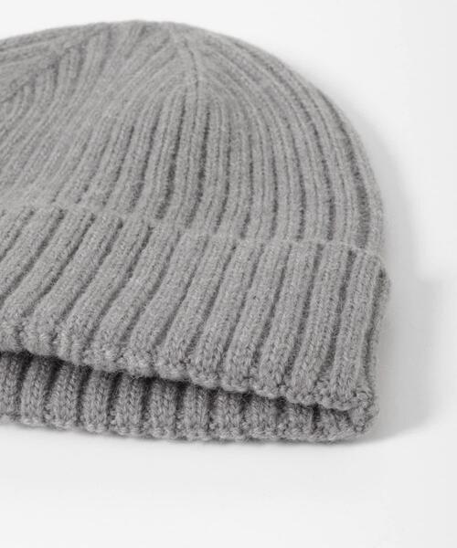 SENSE OF PLACE by URBAN RESEARCH（センスオブプレイスバイアーバンリサーチ）の「ニットロールワッチキャップ（ニットキャップ/ビーニー・メンズ・ブラック/グレー/ネイビー・ONE）」の7枚目の写真