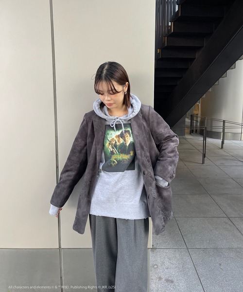 Ameri(アメリ)の「Harry Potter HEATHER HOODIE(パーカー・レディース・グレー・SMALL/MEDIUM)」の9枚目の写真