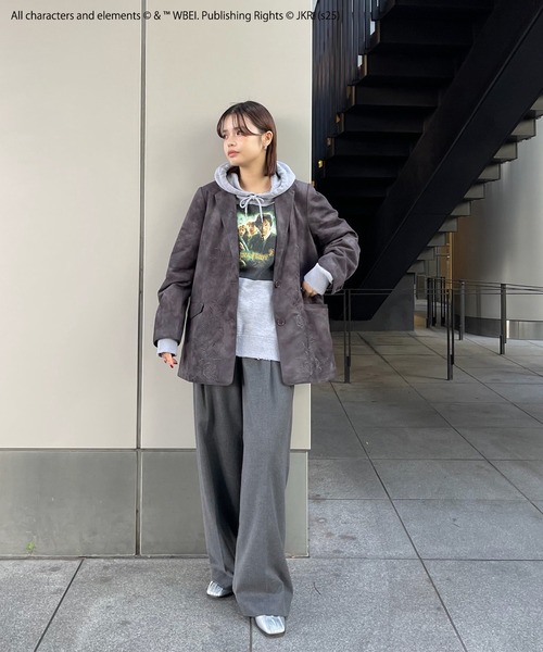 Ameri(アメリ)の「Harry Potter HEATHER HOODIE(パーカー・レディース・グレー・SMALL/MEDIUM)」の10枚目の写真