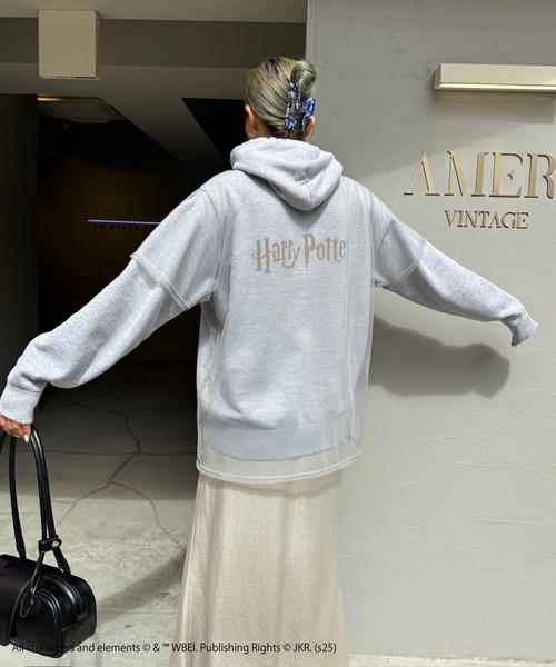 Ameri(アメリ)の「Harry Potter HEATHER HOODIE(パーカー・レディース・グレー・SMALL/MEDIUM)」の12枚目の写真